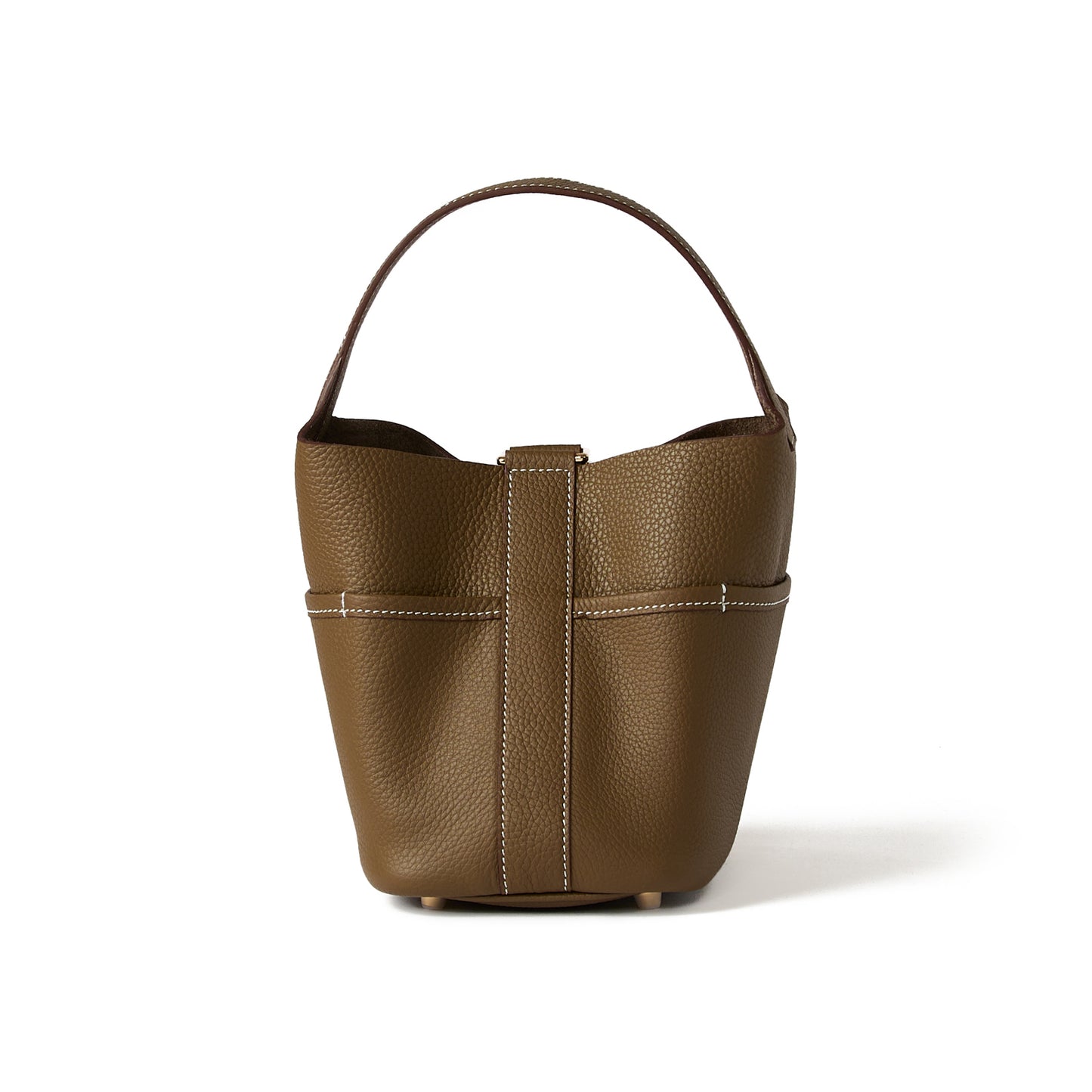 Flower Bucket in Taupe