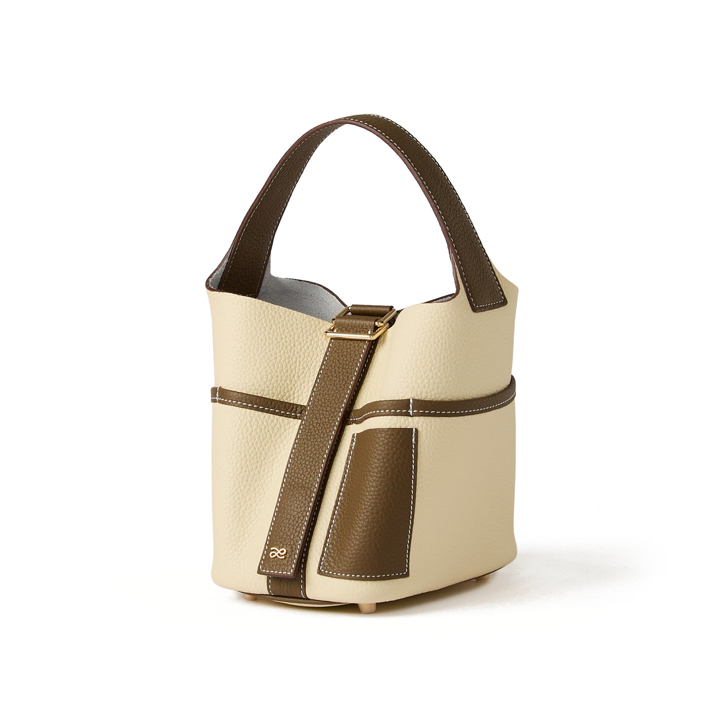 Flower Bucket in Craie-Taupe