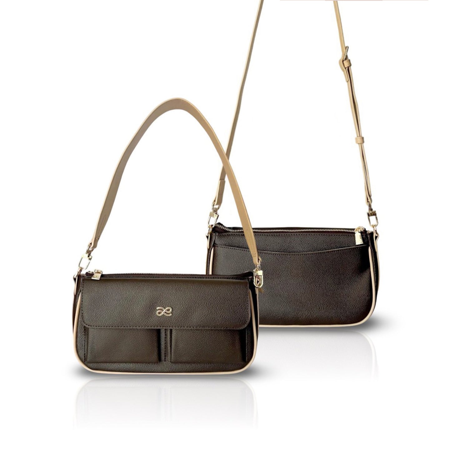 Handy PU in Black-Craie