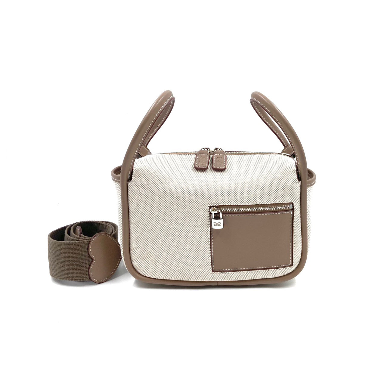 Brick Momentum Canvas in Two-tone Taupe