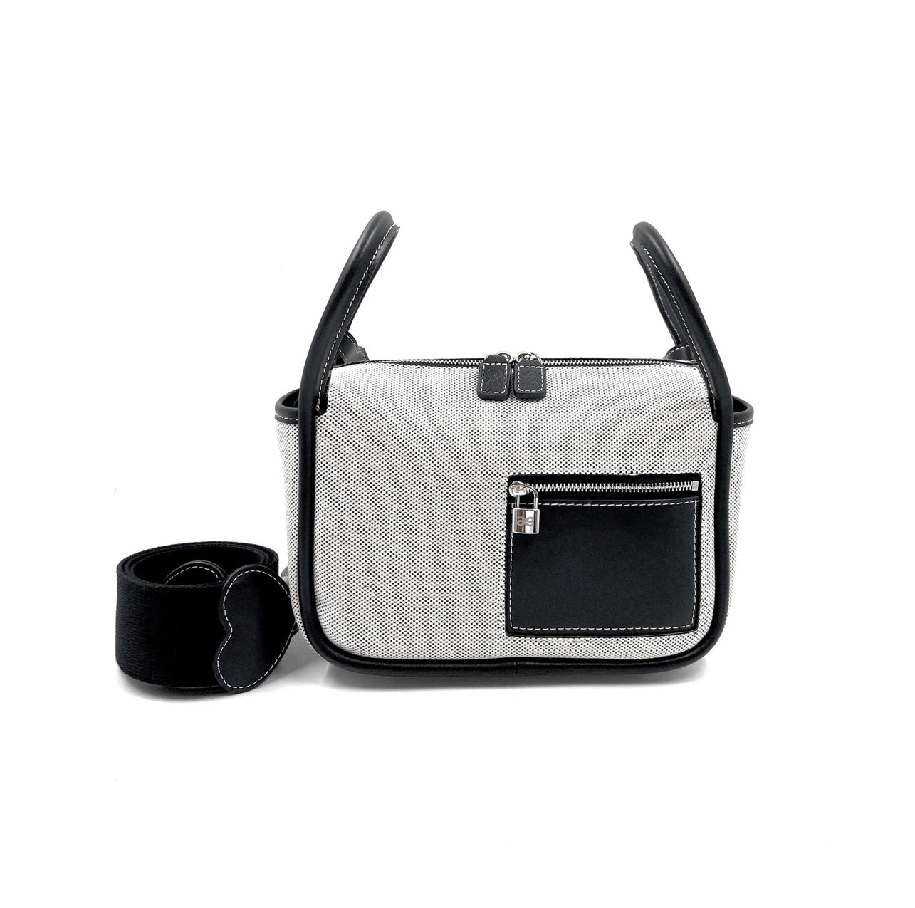 Brick Momentum Canvas in Two-tone Black