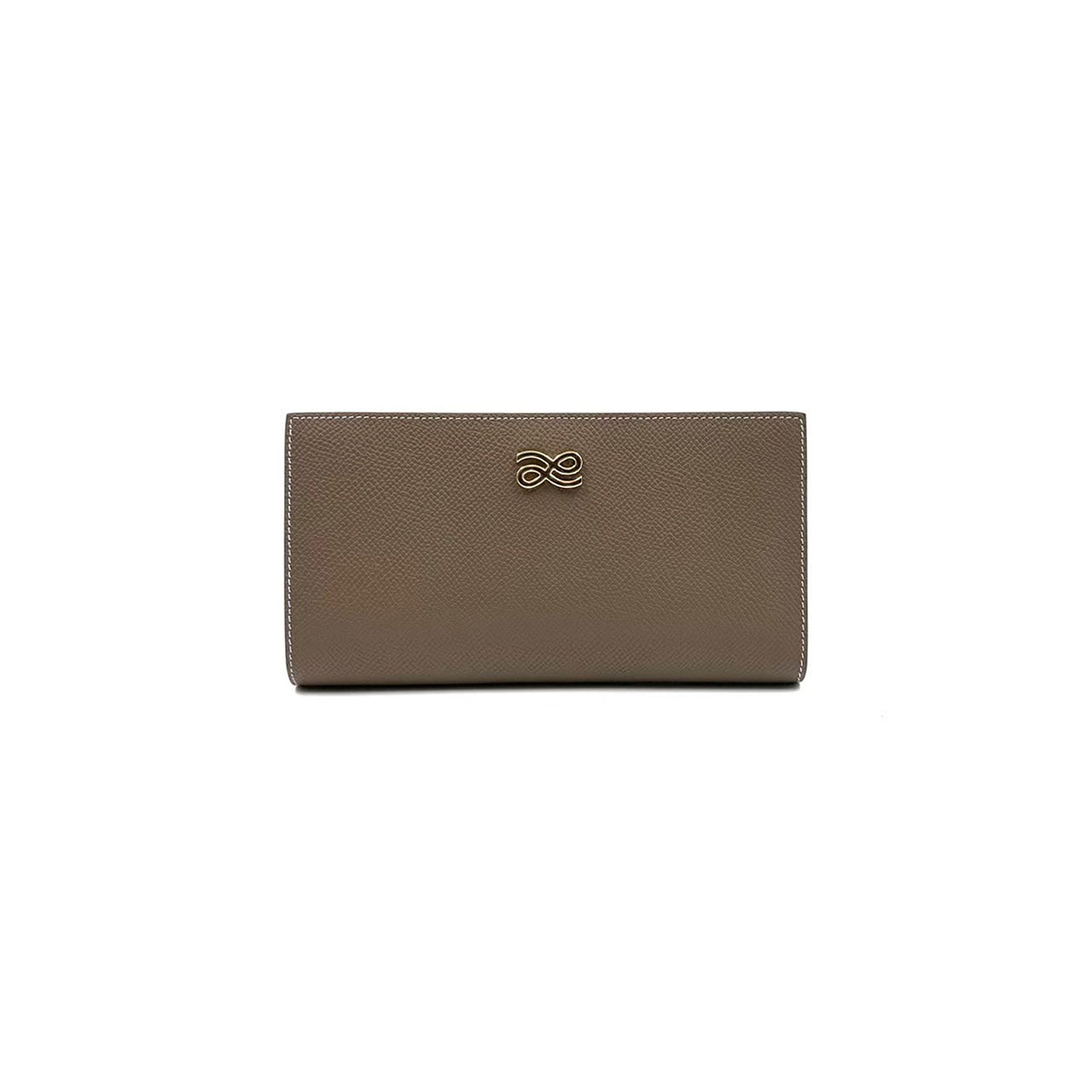 Long Wallet in Taupe