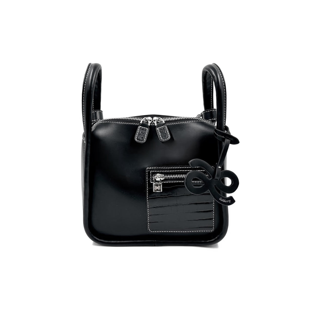 Momentum PU in Croc Black