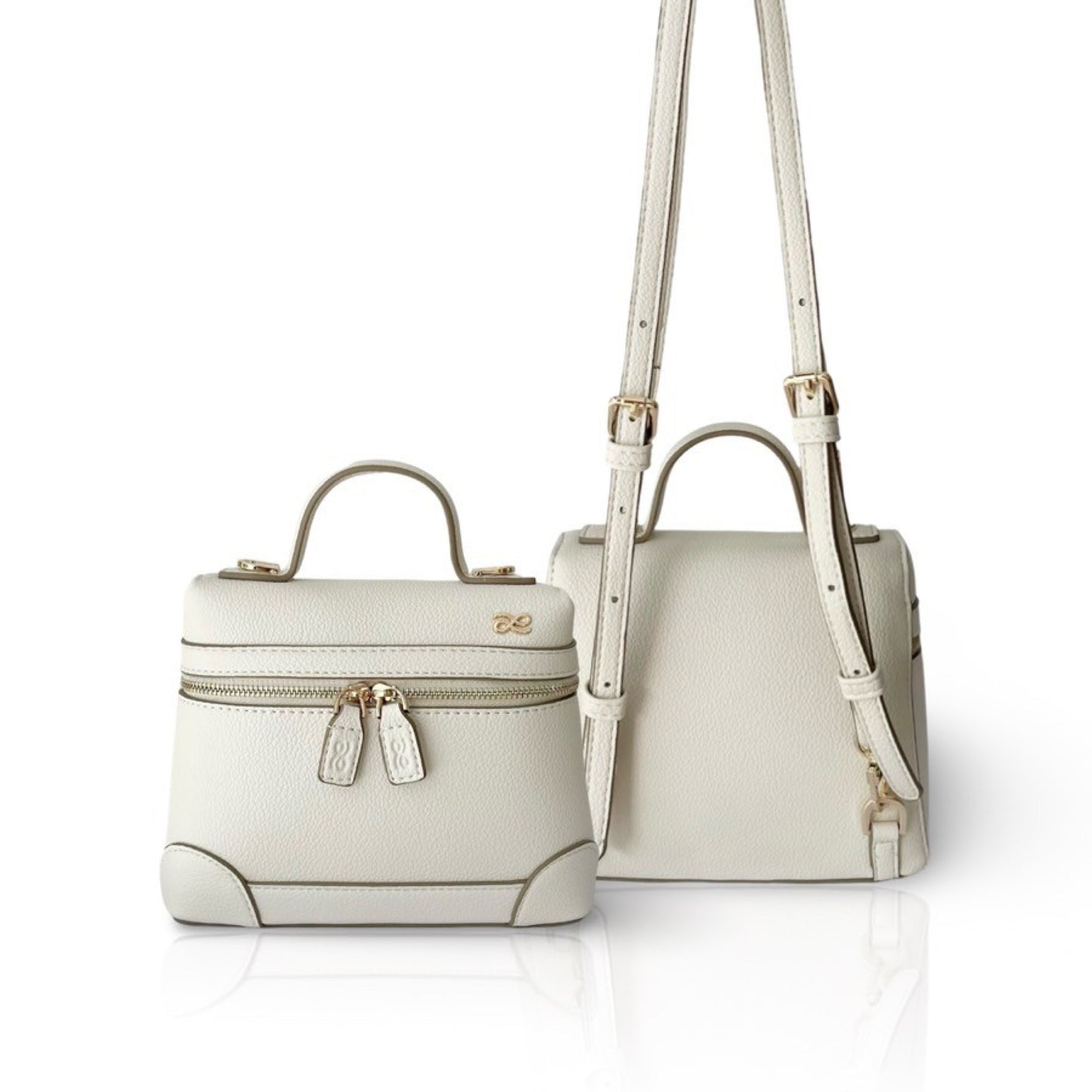 Mini Kate PU in Craie