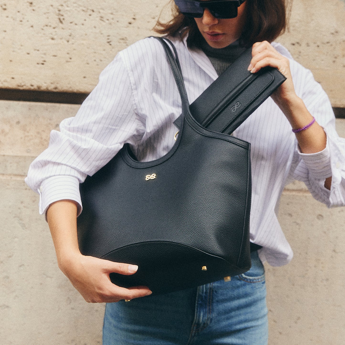 Soleil PU in Black