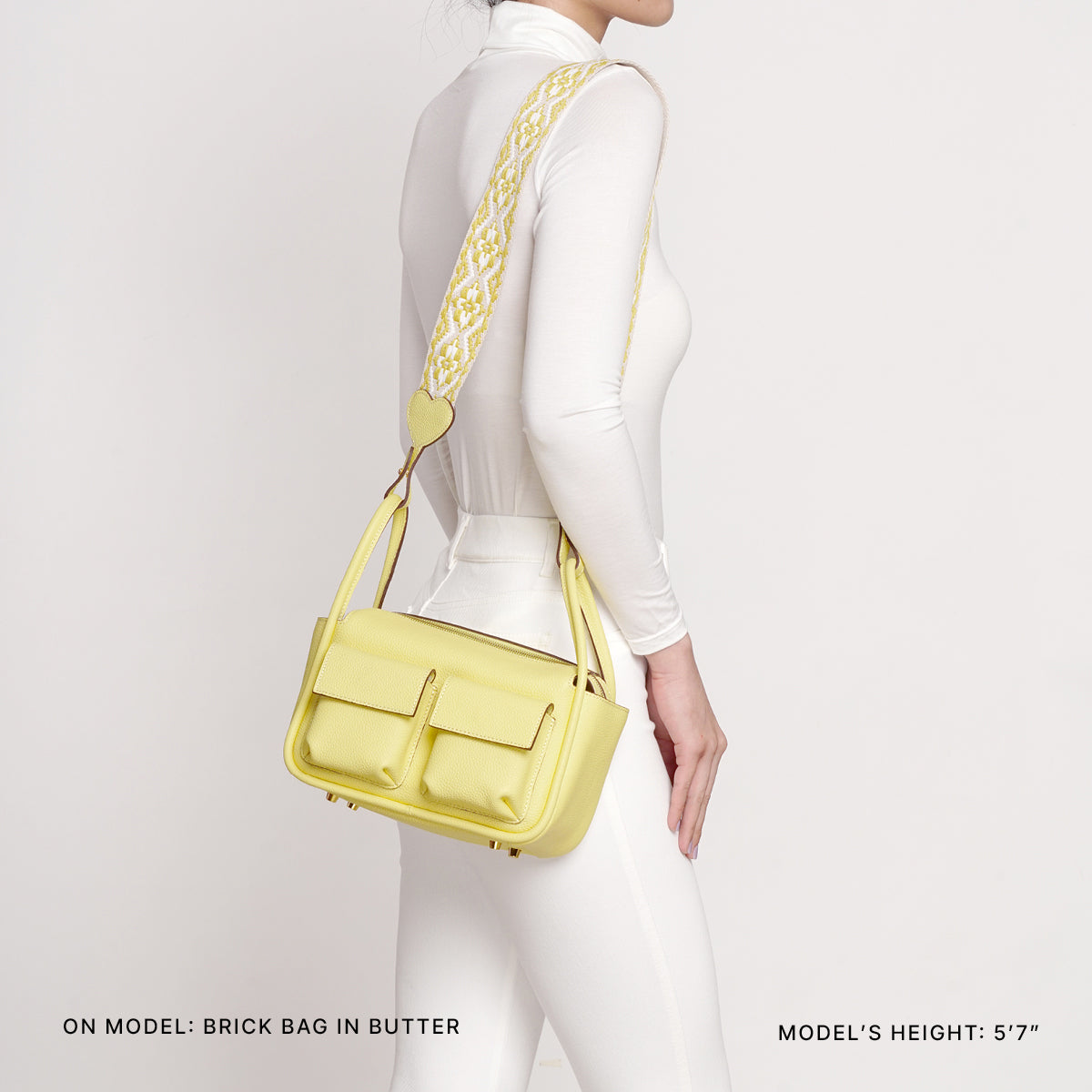 Brick Bag in Butter