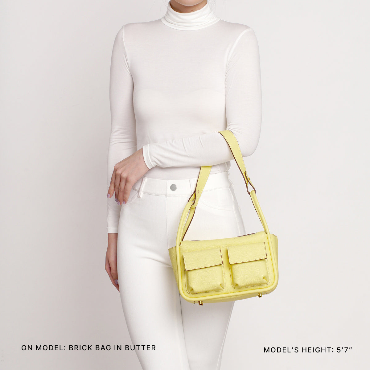 Brick Bag in Butter