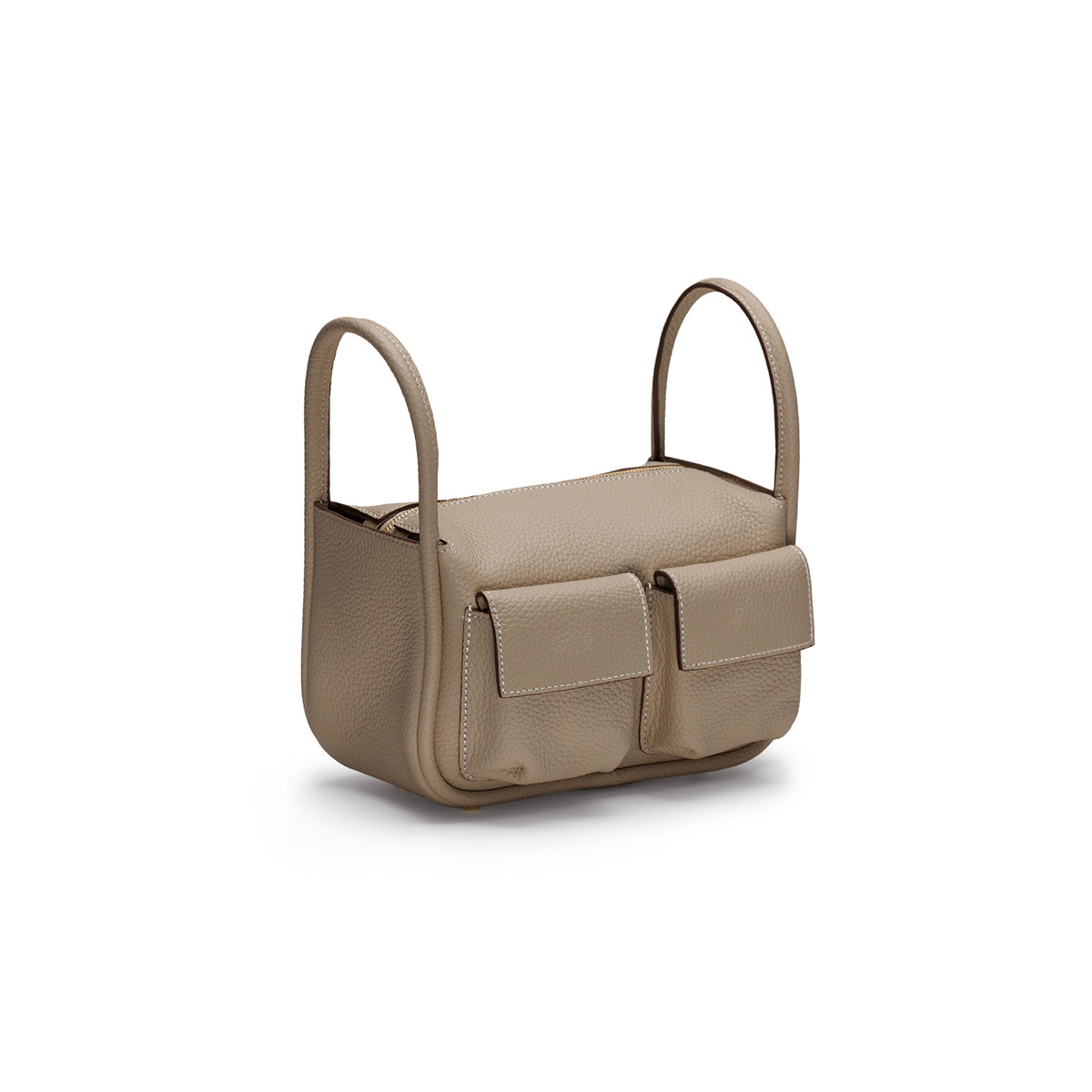 Brick Bag in Etoupe