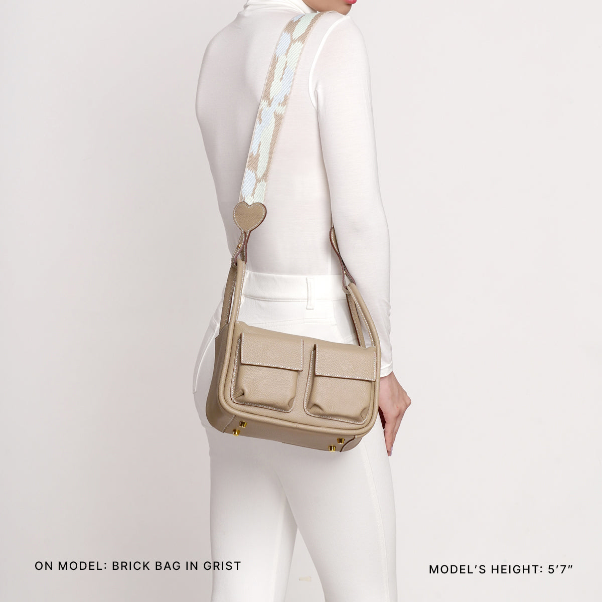 Brick Bag in Grist