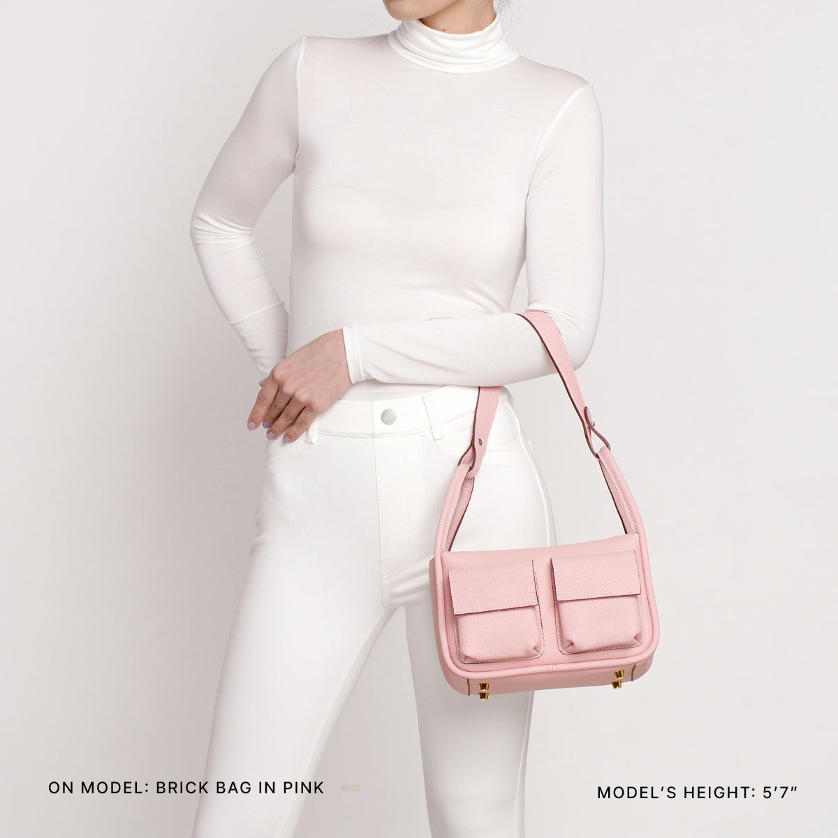 Brick Bag in Pink
