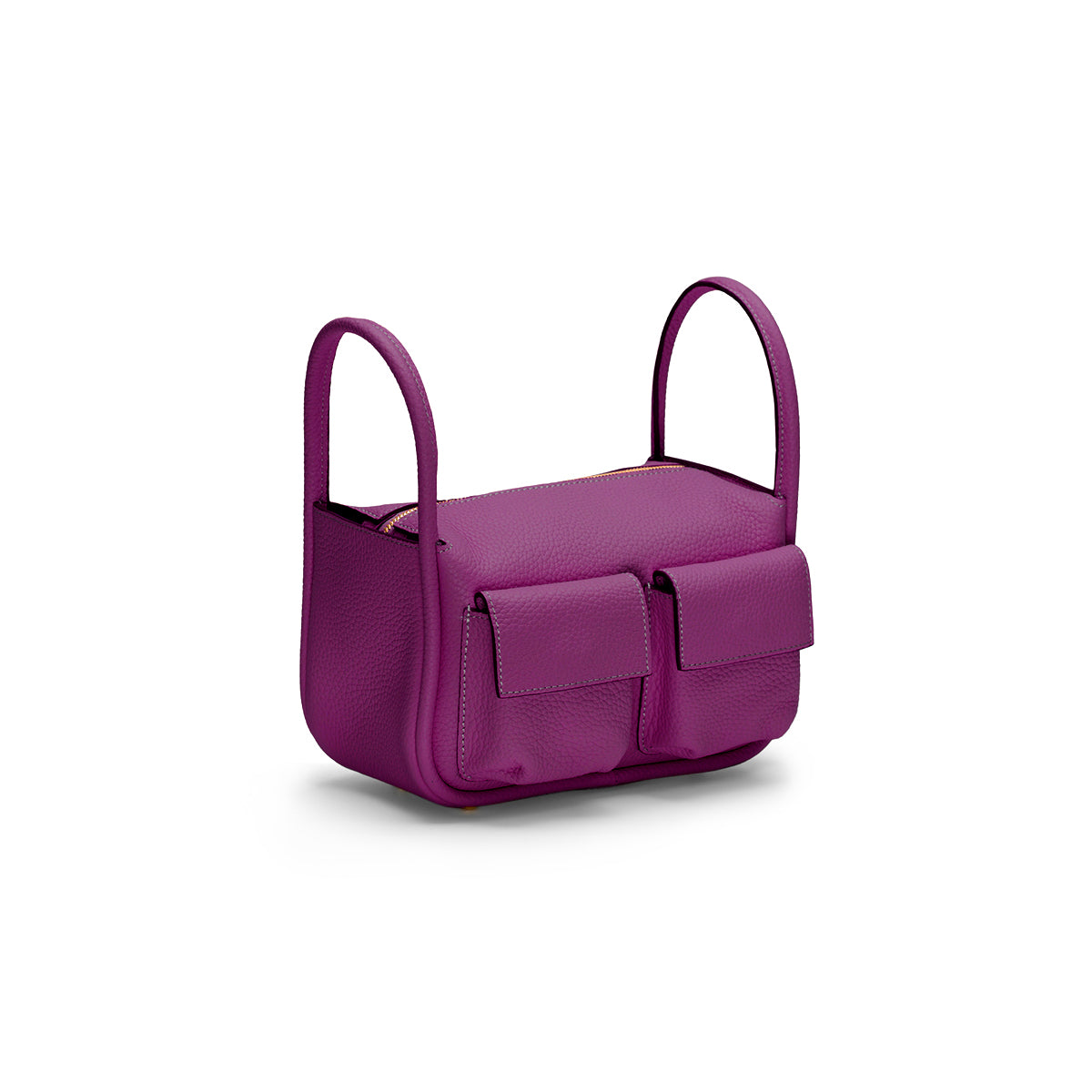 Brick Bag in Purple