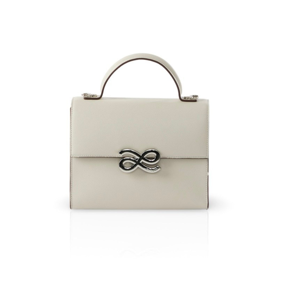 Double Timeless PU in Light Grey