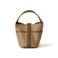 Flower Bucket in Beige-Taupe