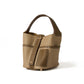 Flower Bucket in Beige-Taupe