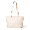 Noir Tote PU in Craie