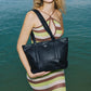 Noir Tote PU in Taupe