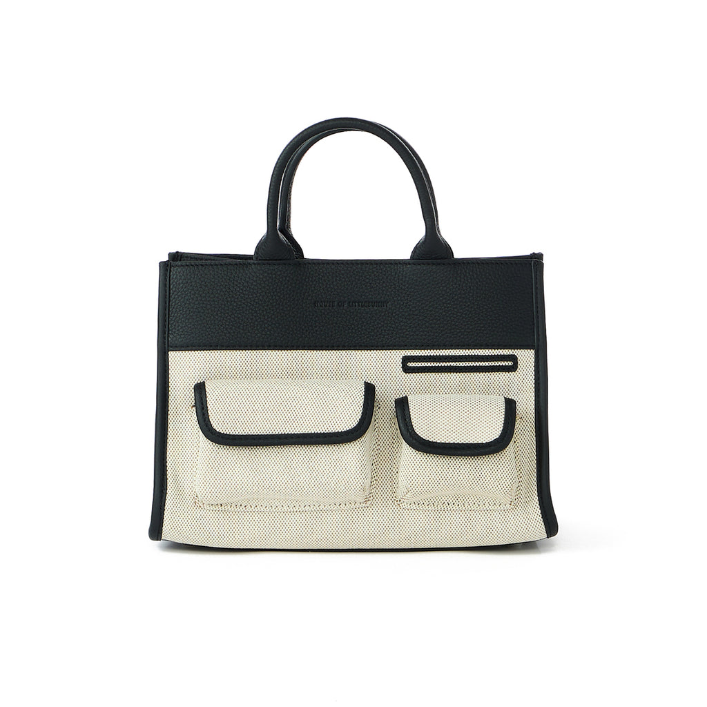 Toast in Craie-Black
