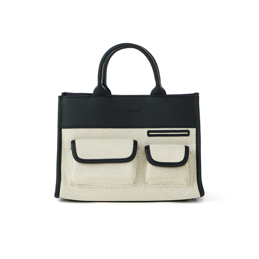 Toast in Craie-Black