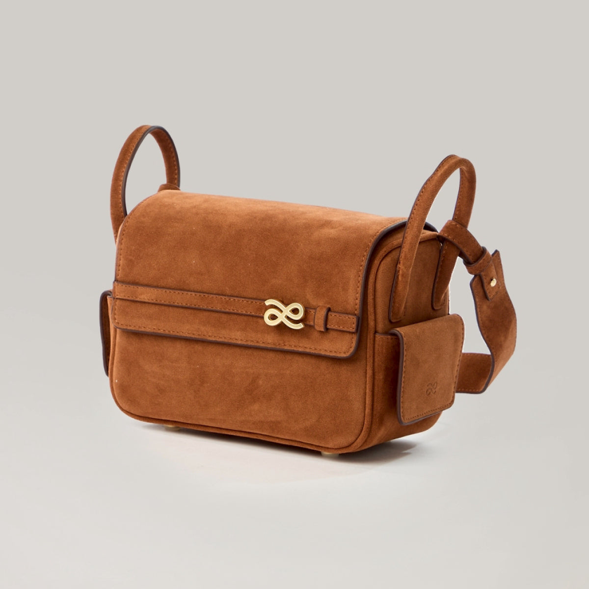 Treasure Belt 22 Suede PU in Gold