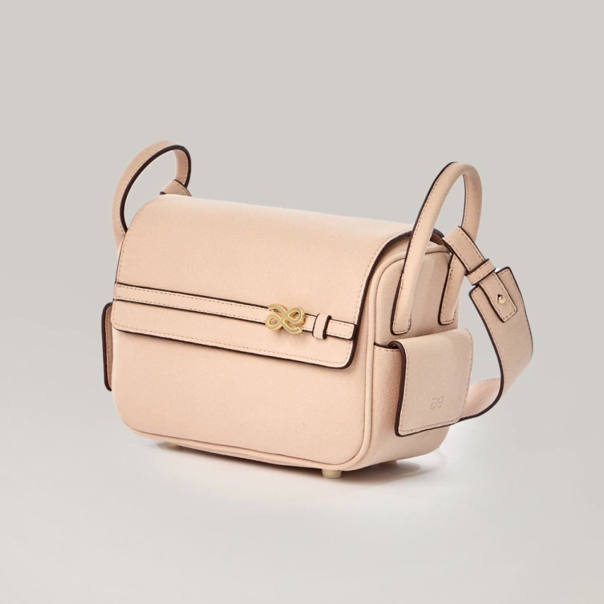 Treasure Belt 22 Suede PU in Pink