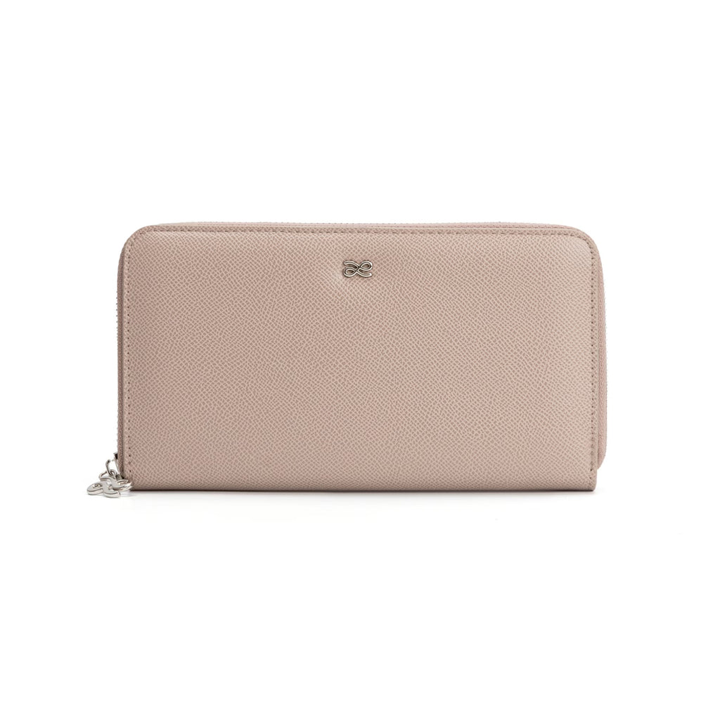 Long Zippy Wallet in Clay