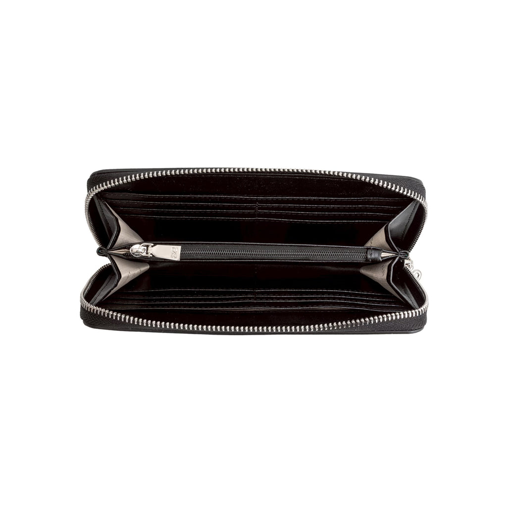 Long Zippy Wallet in Black