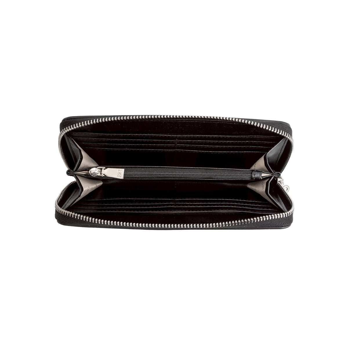 Long Zippy Wallet in Black