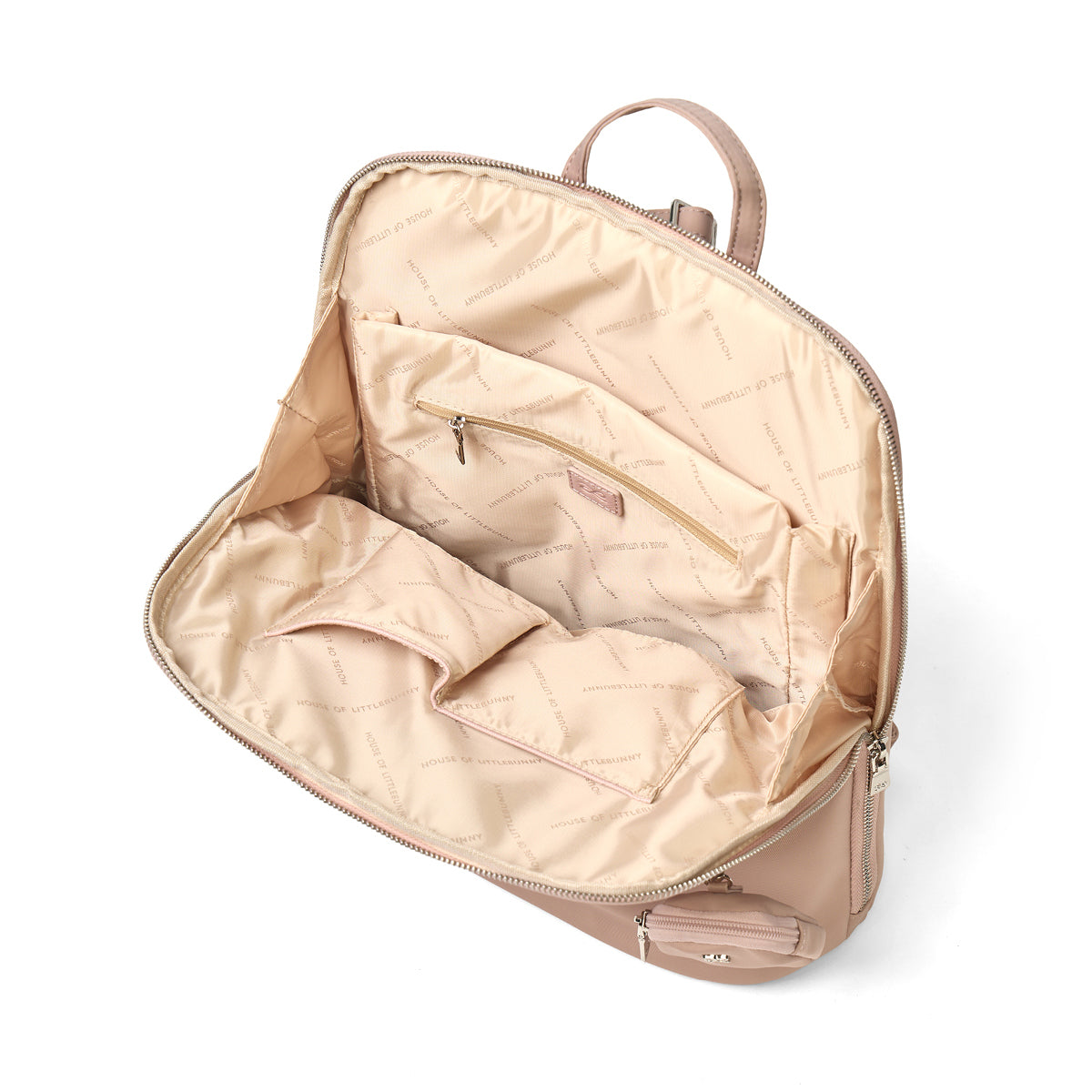 Nylon Backpack in Clay
