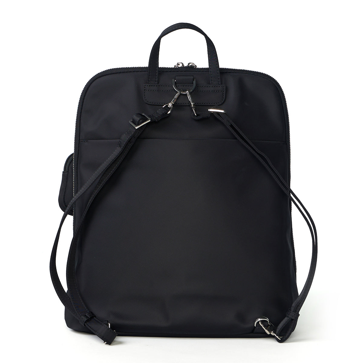Nylon Backpack in Black