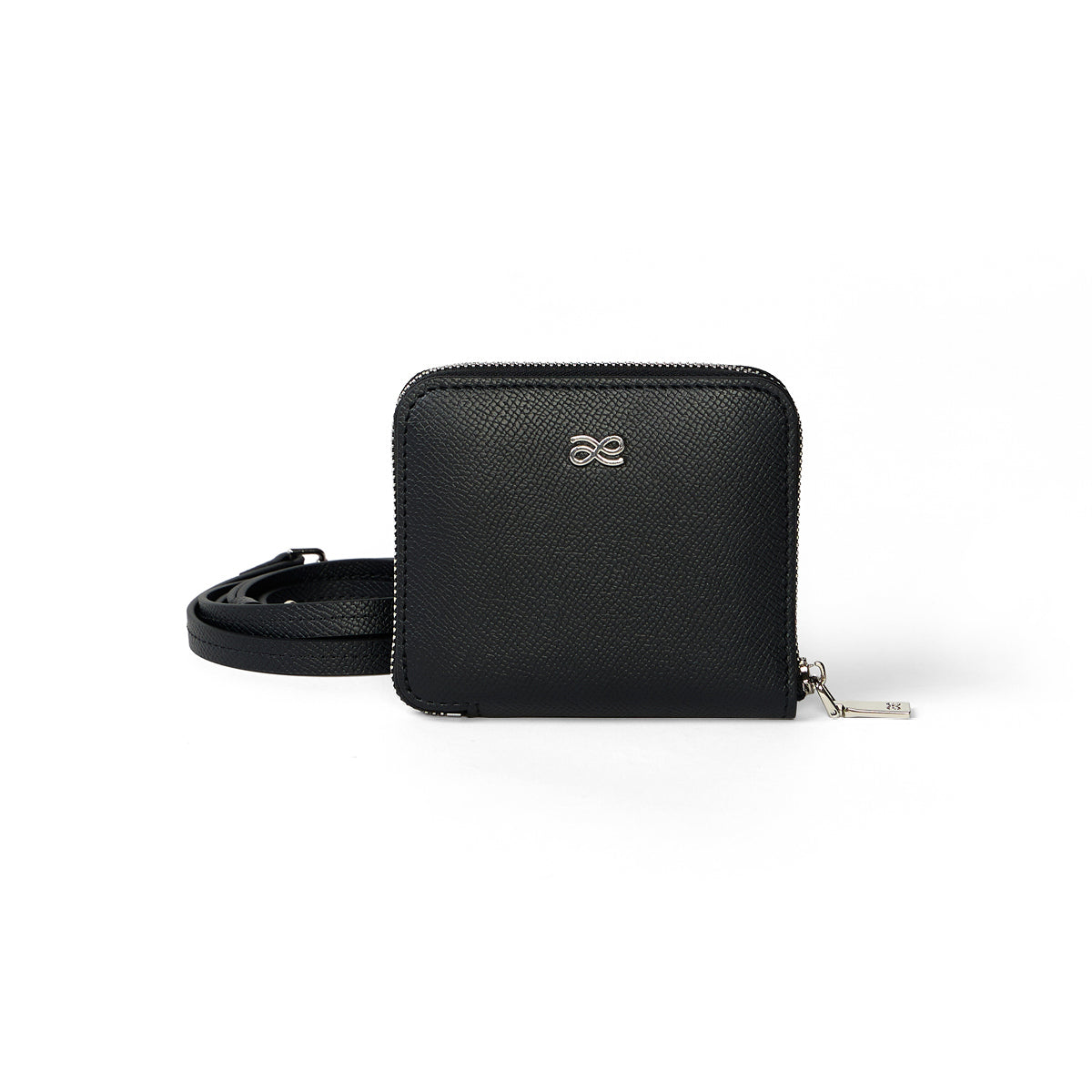 Short Wallet in Black