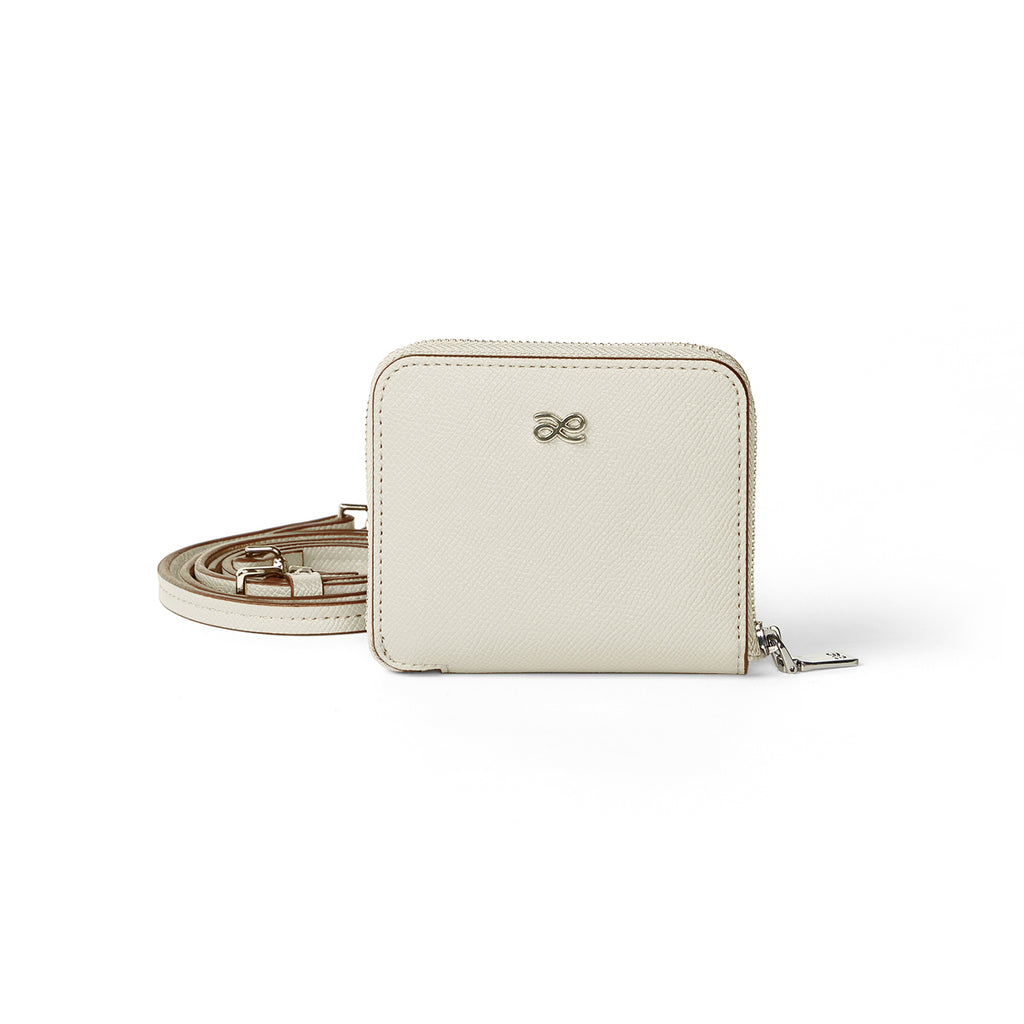 Short Wallet in Craie