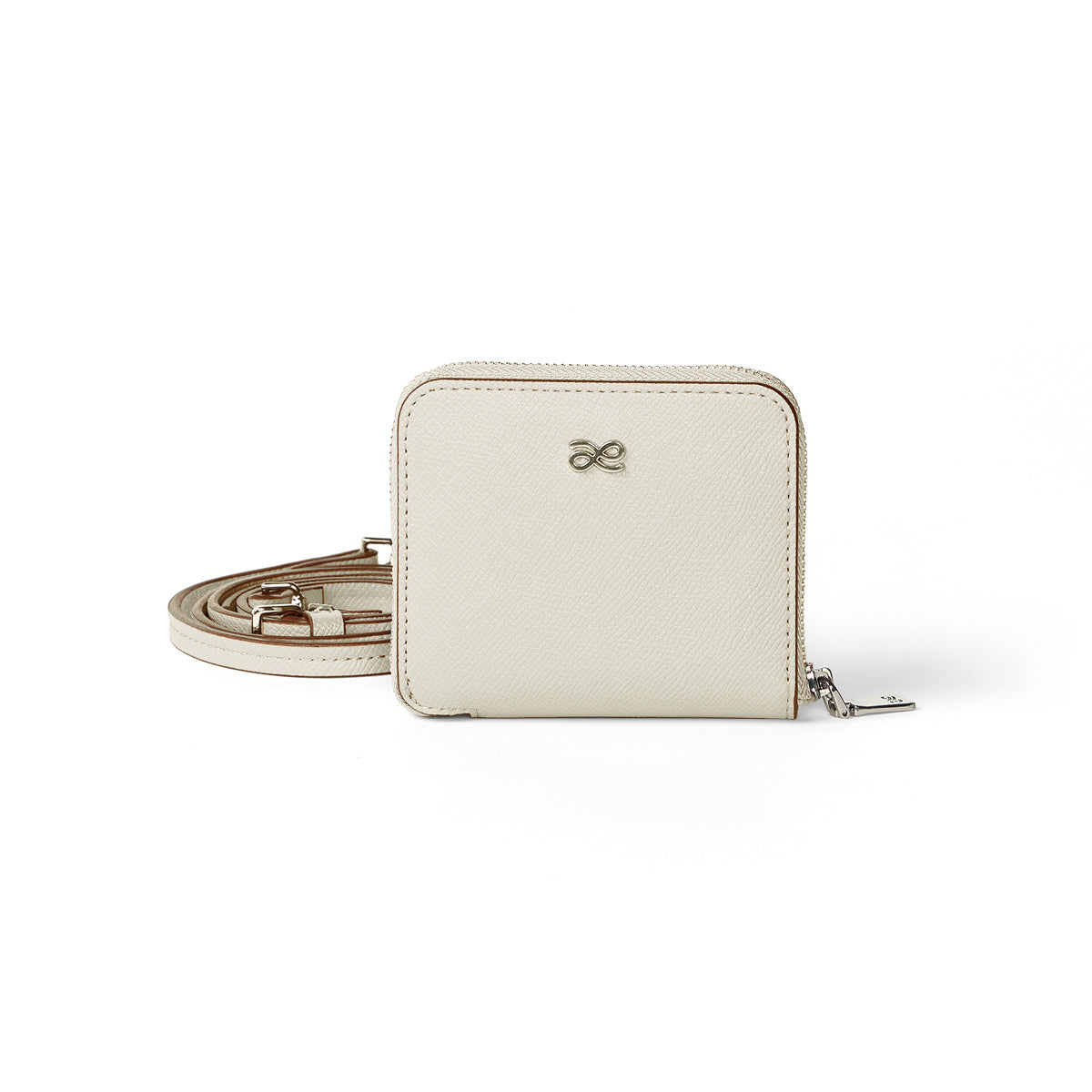 Short Wallet in Craie