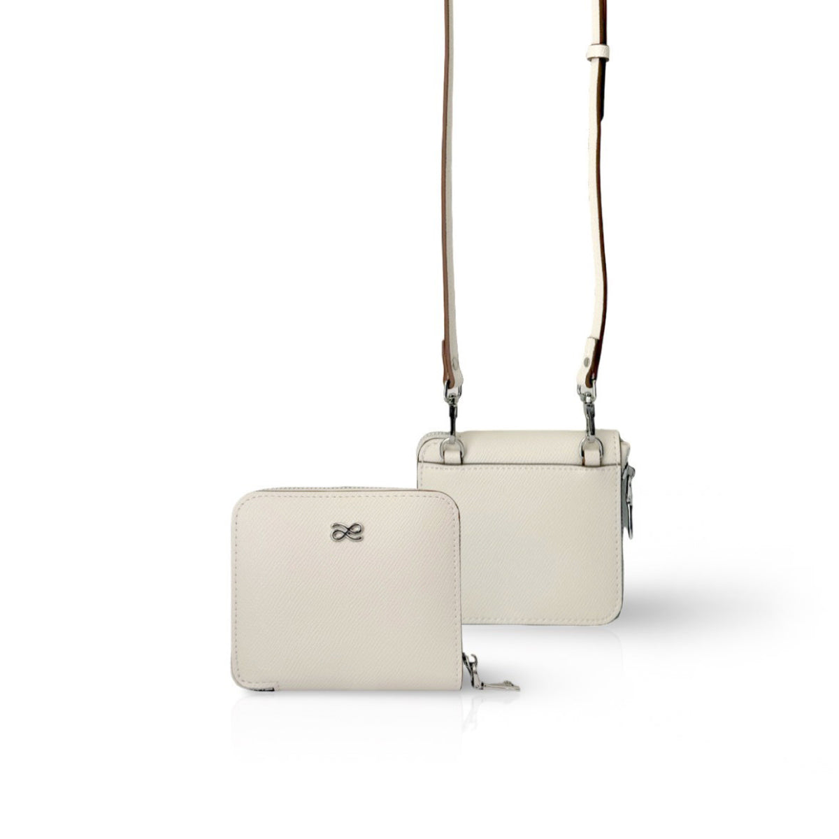 Short Wallet in Craie