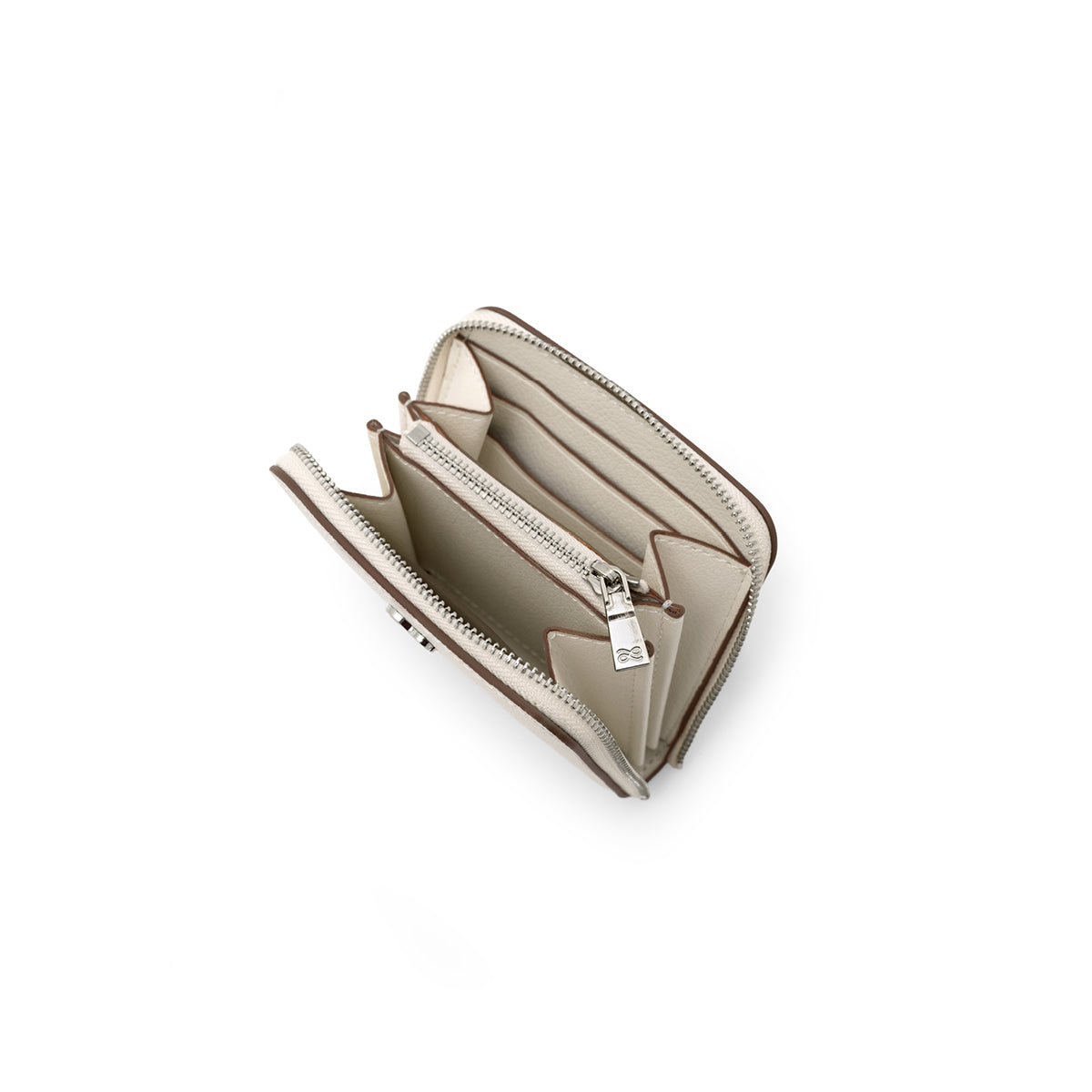 Short Wallet in Craie