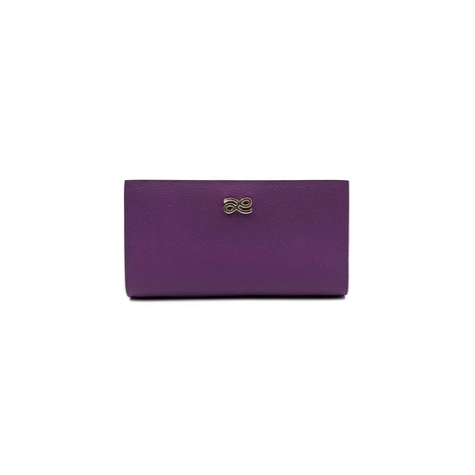 Long Wallet in Purple