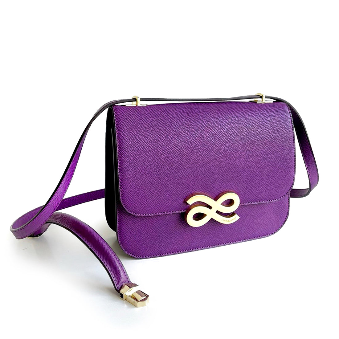 Timeless 22 Handle Pu In Purple Houseoflittlebunnyph 