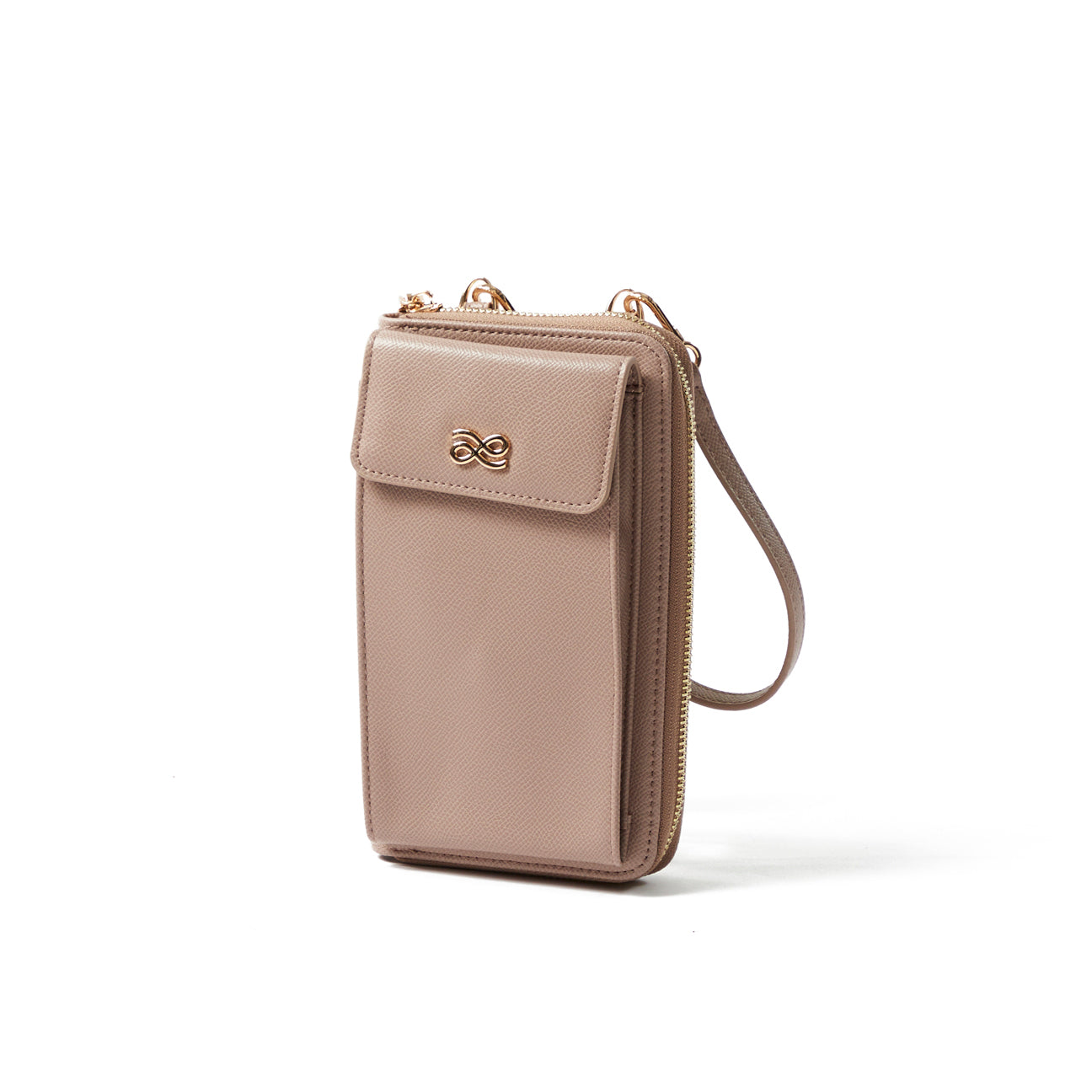 Phone Wallet PU in Beige