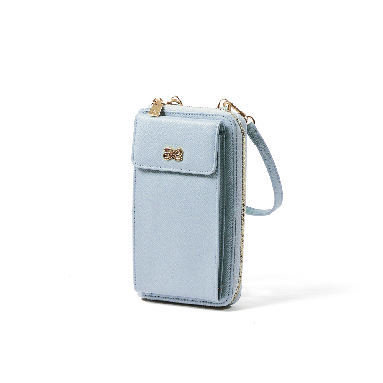 Phone Wallet PU in Sky Blue