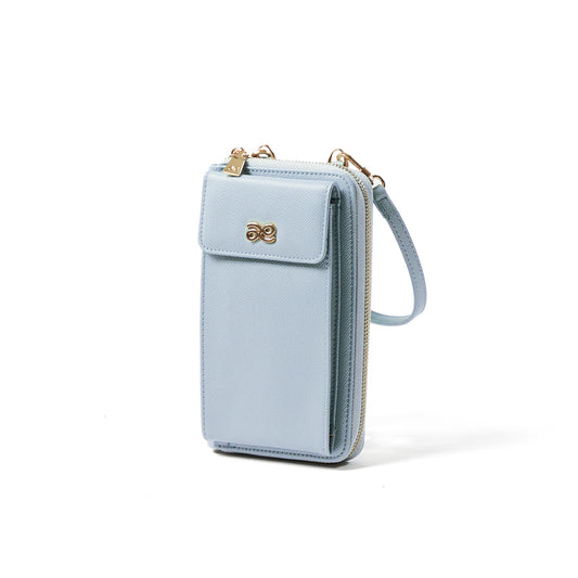 Phone Wallet PU in Sky Blue