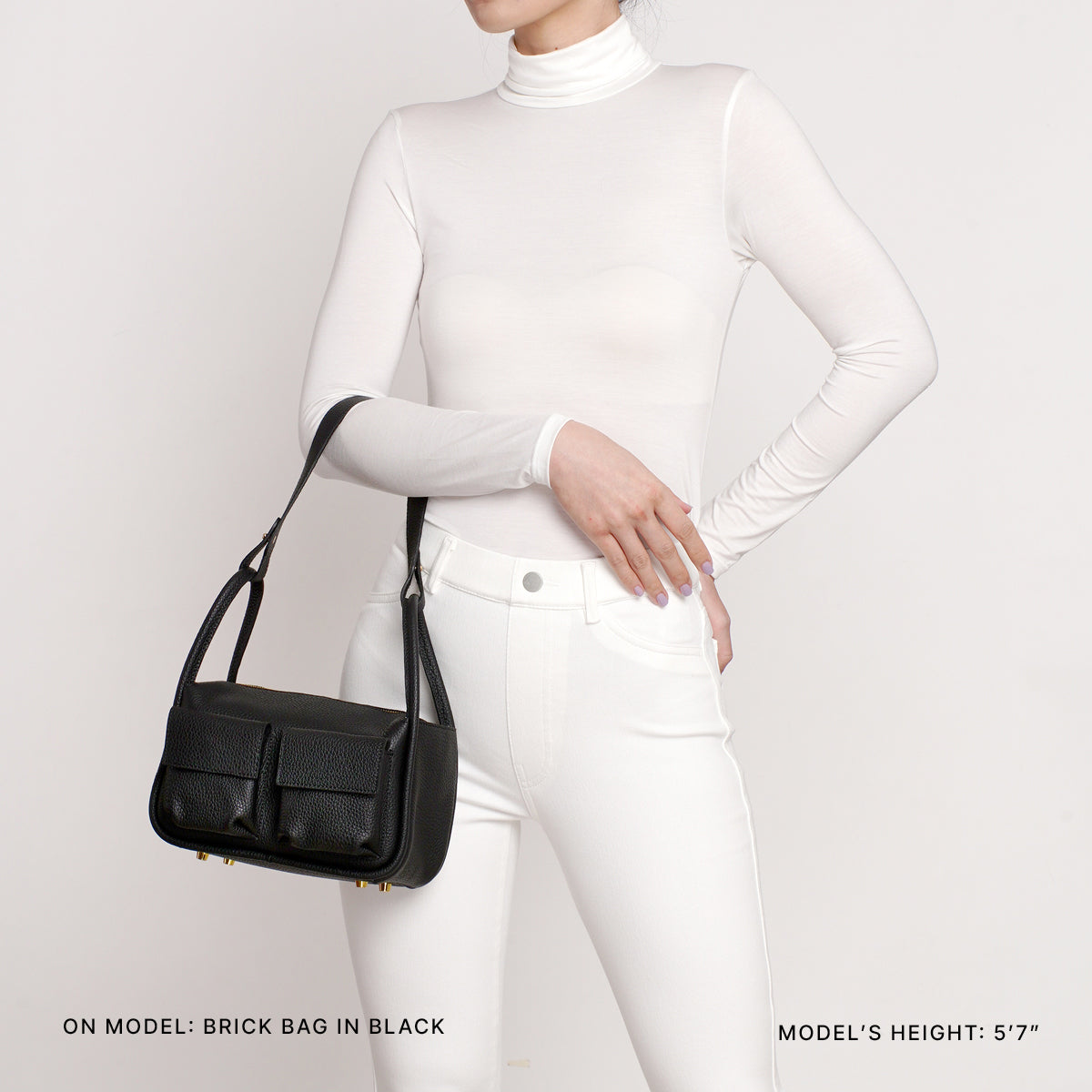 Brick Bag in Black – houseoflittlebunny.ph